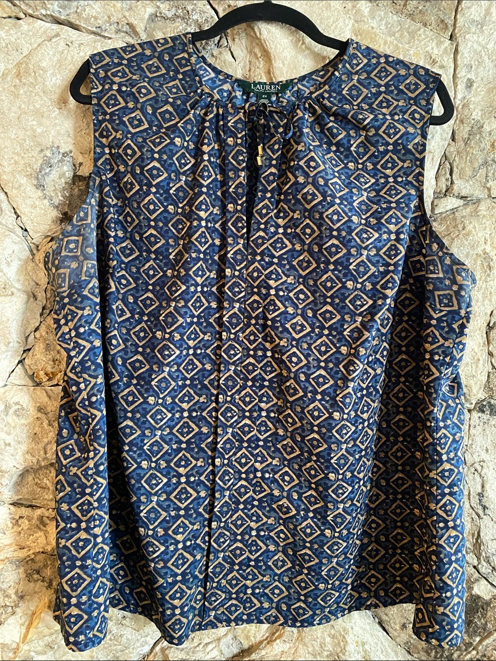 Lauren, Ralph Lauren sleeveless blouse - 2X